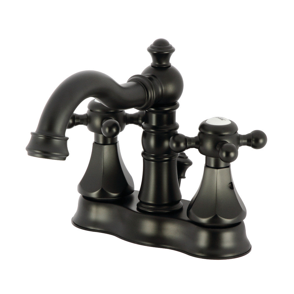 Metropolitan 4 Inch Centerset Bathroom Faucet in Matte Black