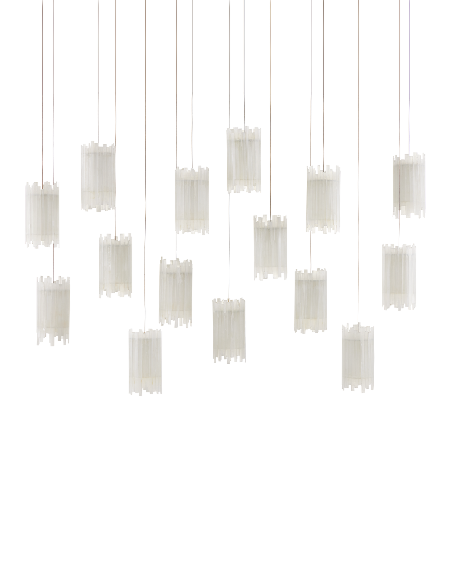 Escenia 15-Light Linear Multi-Drop Pendant