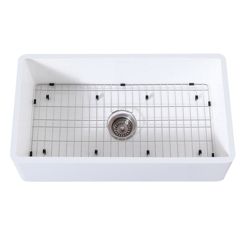 Arcticstone 36 Inch Farmhouse Kitchen Sink in White
