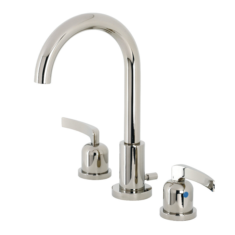 Centurion Widespread Bathroom Faucet in Polished Nickel