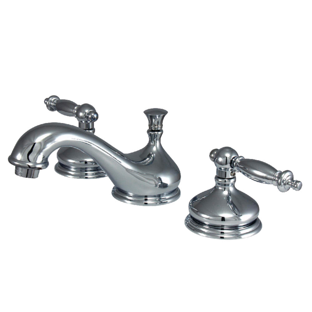 Heritage Widespread Bathroom Faucet in Polished Chrome