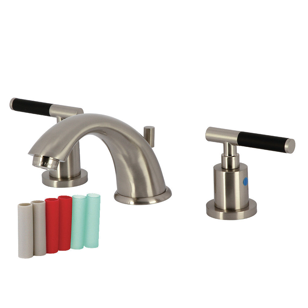 Kaiser Widespread Bathroom Faucet in Brushed Nickel