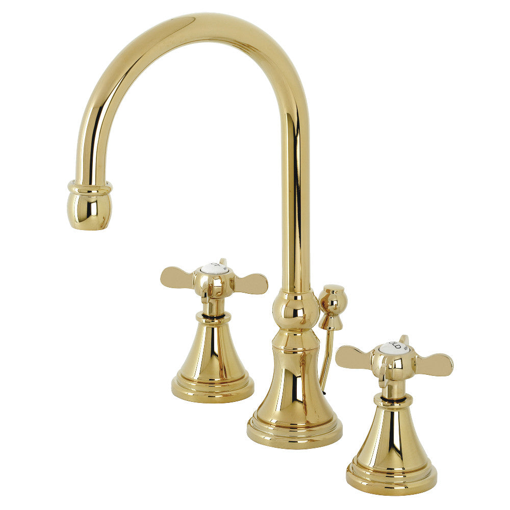 Essex Widespread Bathroom Faucet in Polished Brass