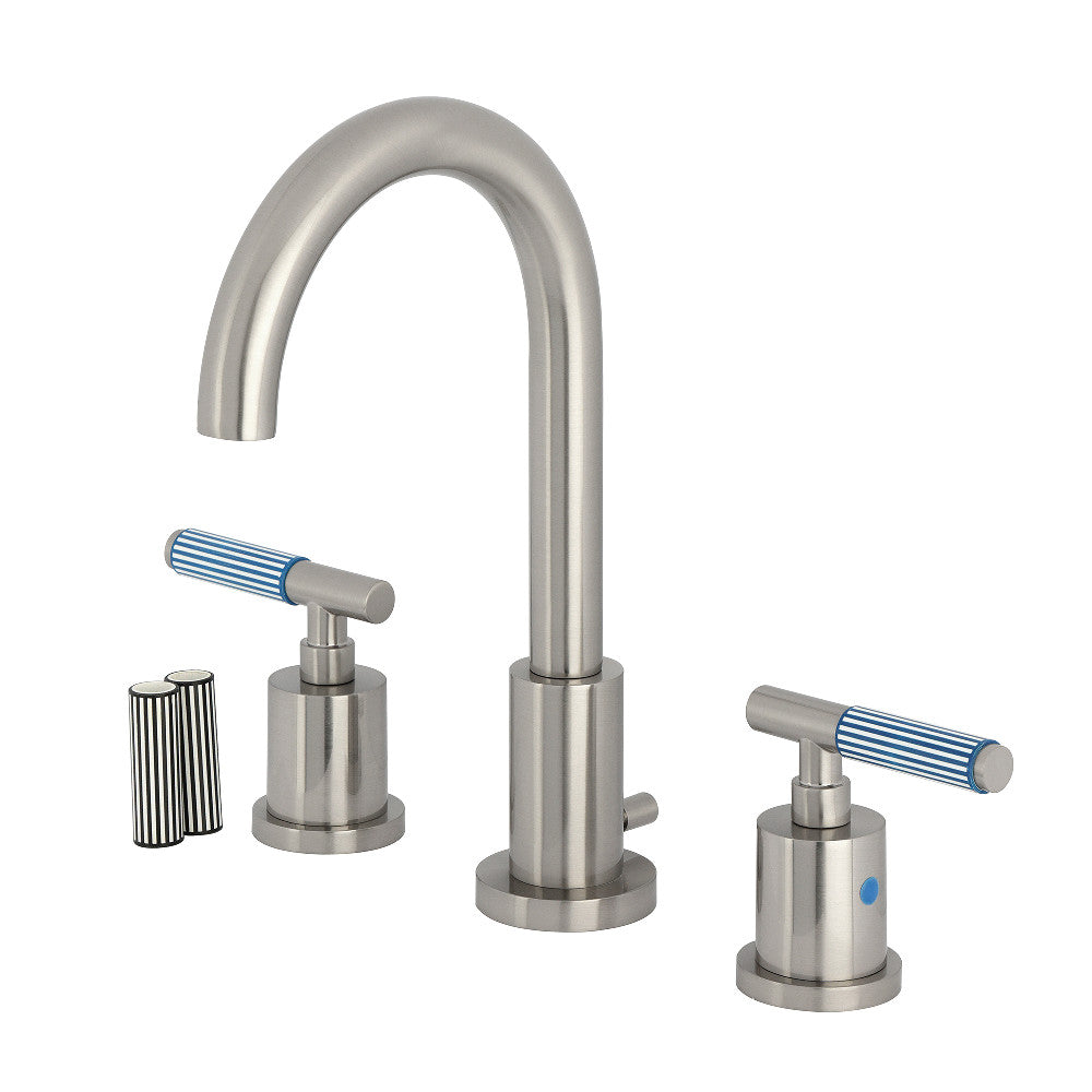 Verona Widespread Bathroom Faucet in Brushed Nickel