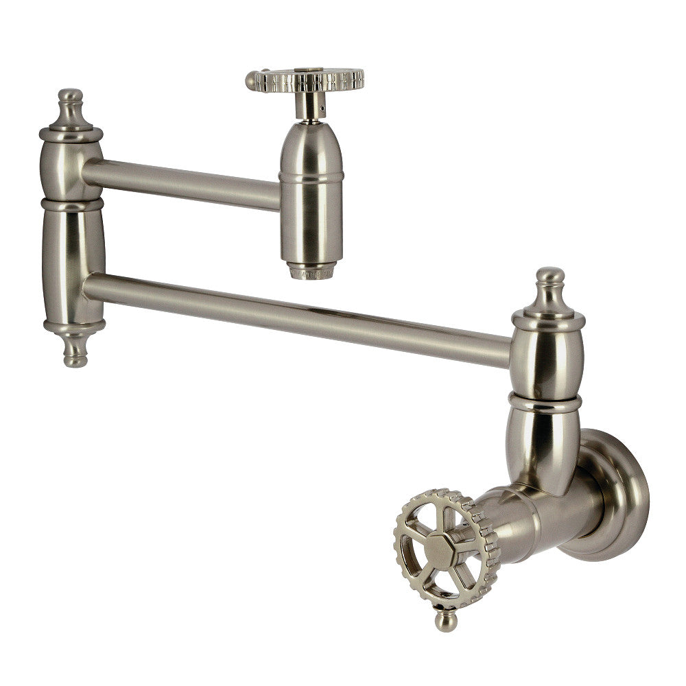 Fuller Pot Filler Faucet in Brushed Nickel