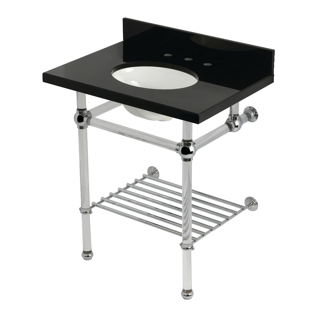 Templeton 30 Inch Console Sink in Polished Chrome