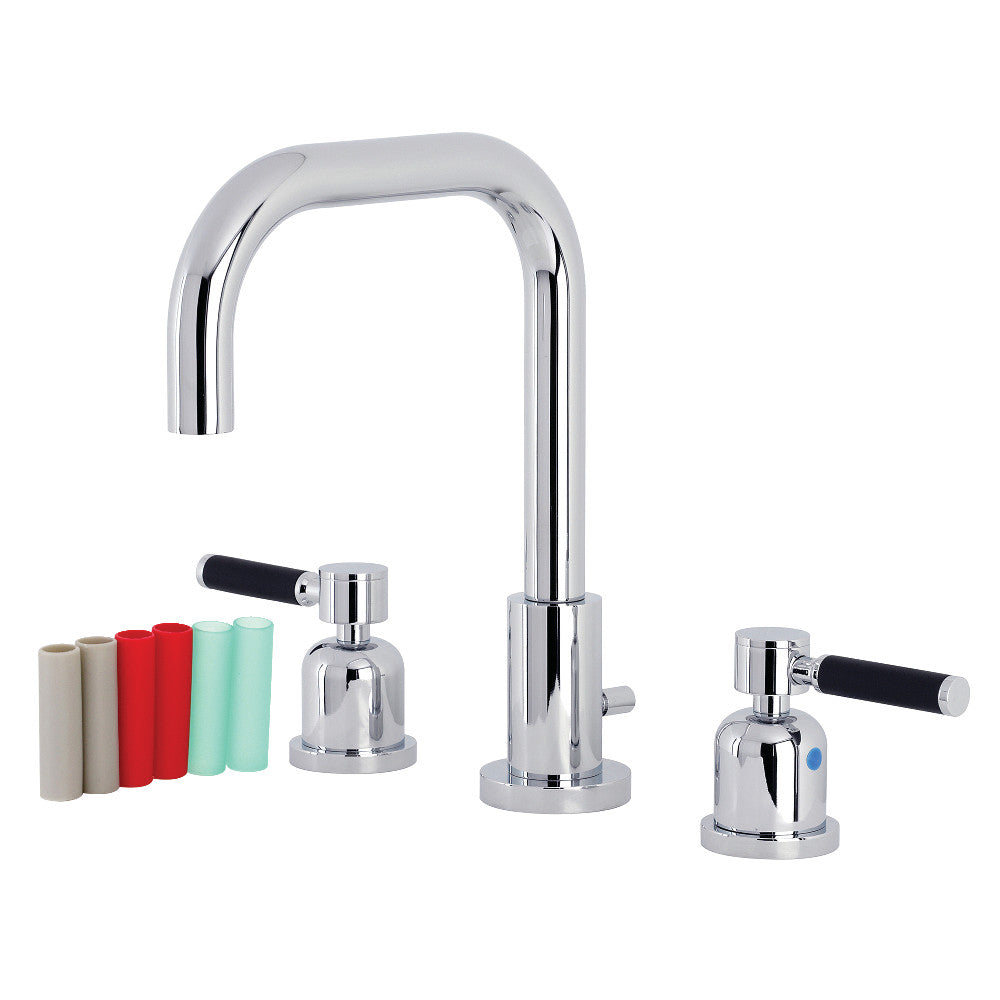 Kaiser Widespread Bathroom Faucet in Polished Chrome