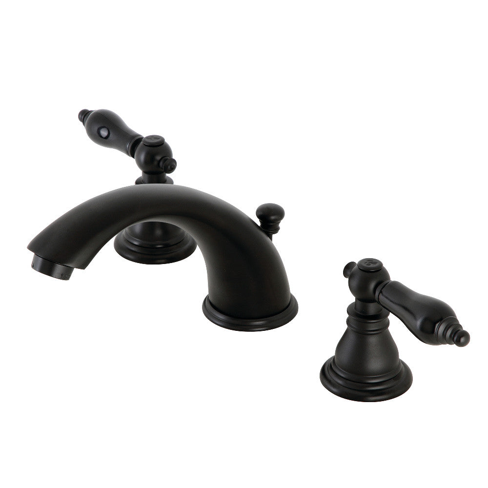 Duchess Widespread Bathroom Faucet in Matte Black