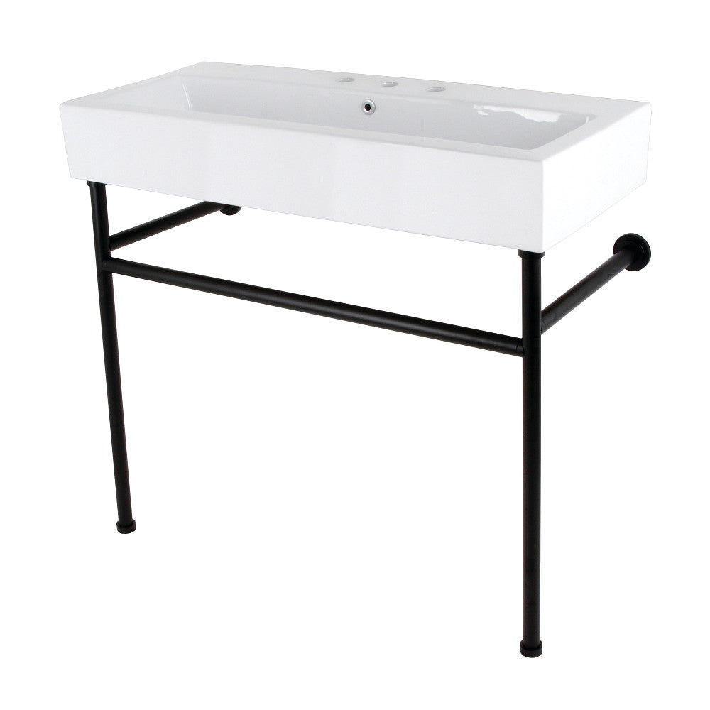 New Haven 39.38 Inch Console Sink in White