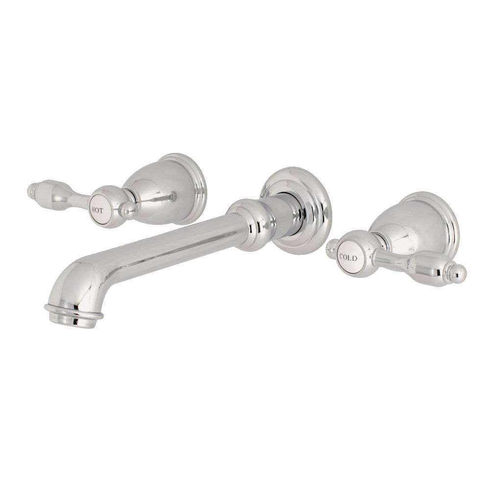 Tudor Wall-Mount Bathroom Faucet in Polished Chrome