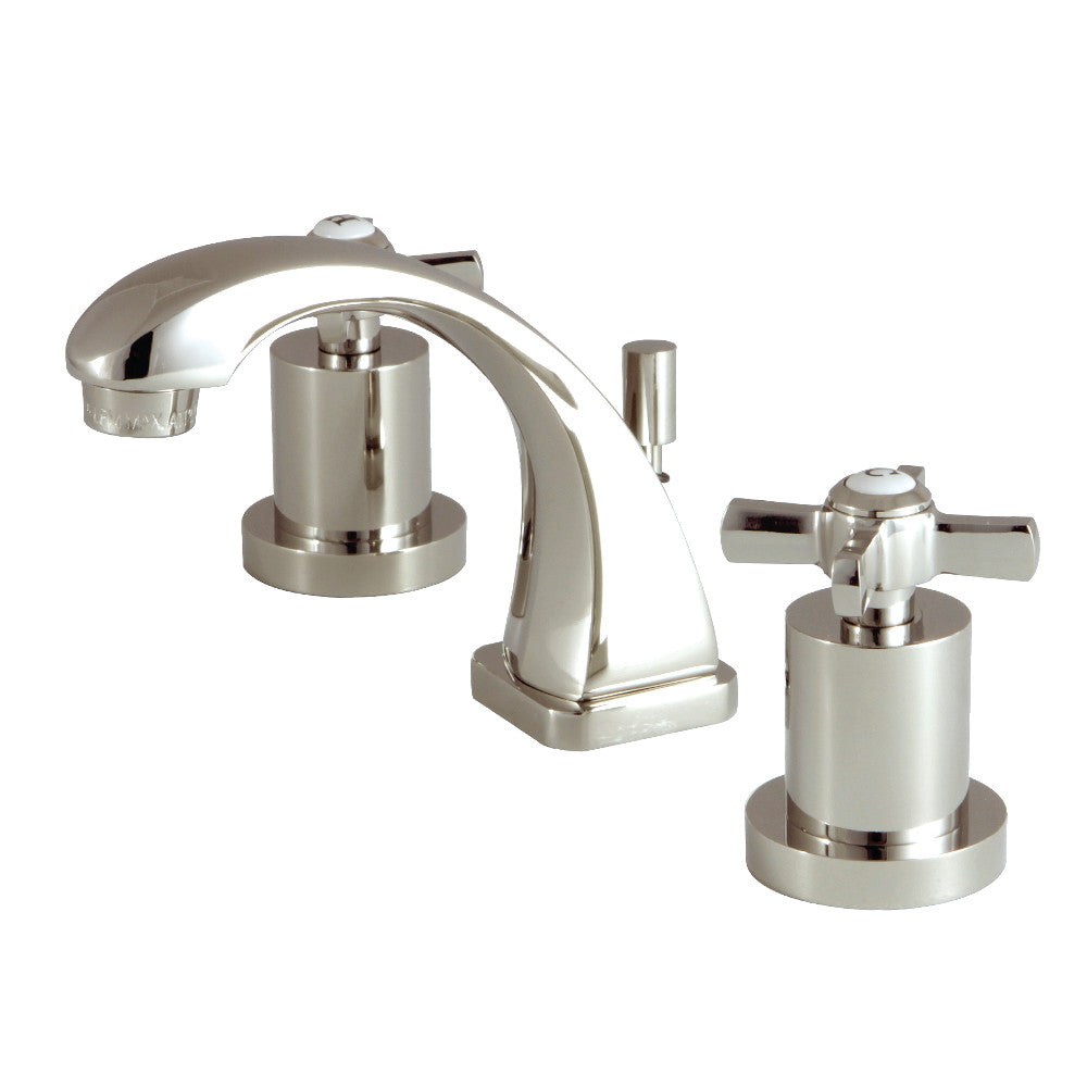 Millennium Widespread Bathroom Faucet in Polished Nickel