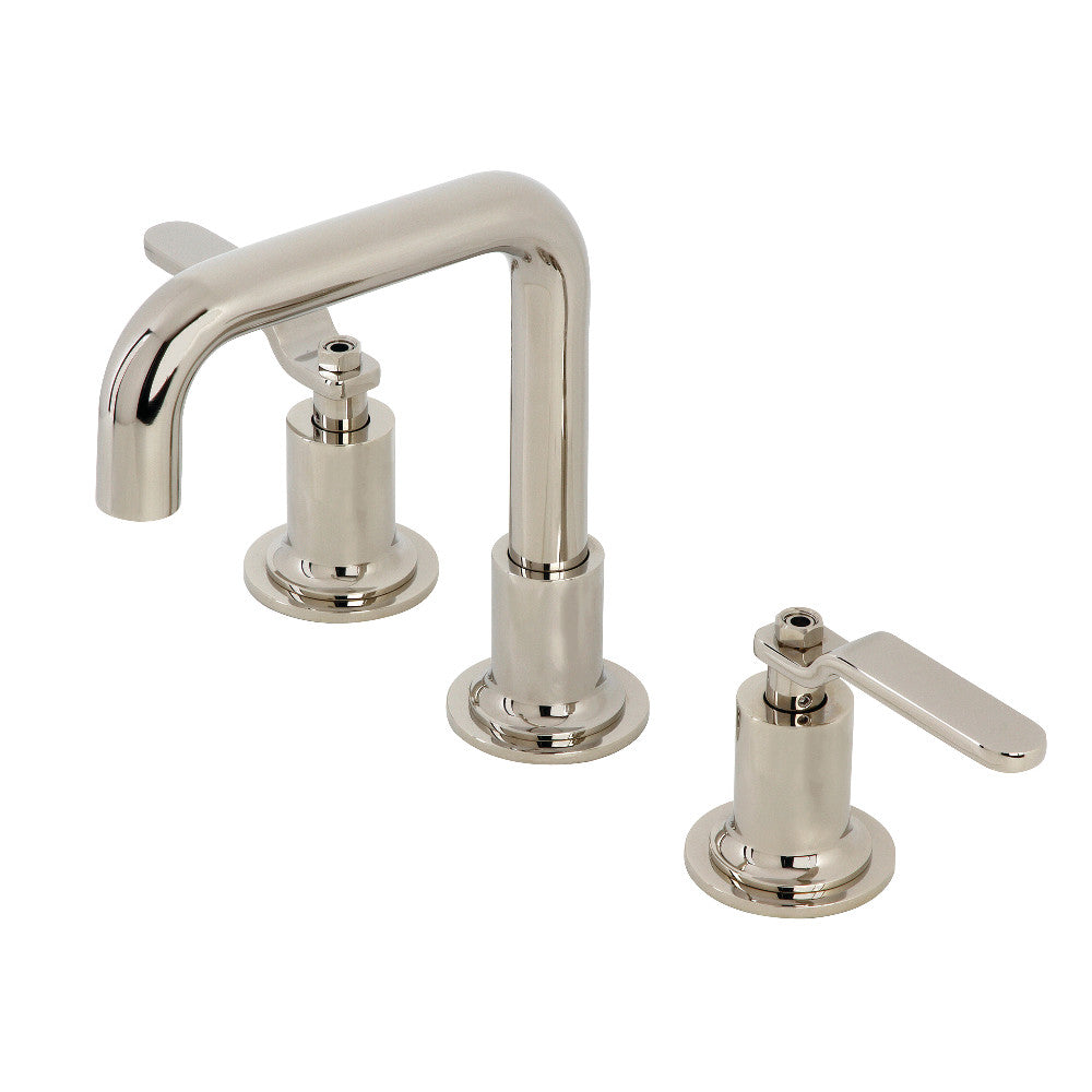 Whitaker Widespread Bathroom Faucet in Polished Nickel