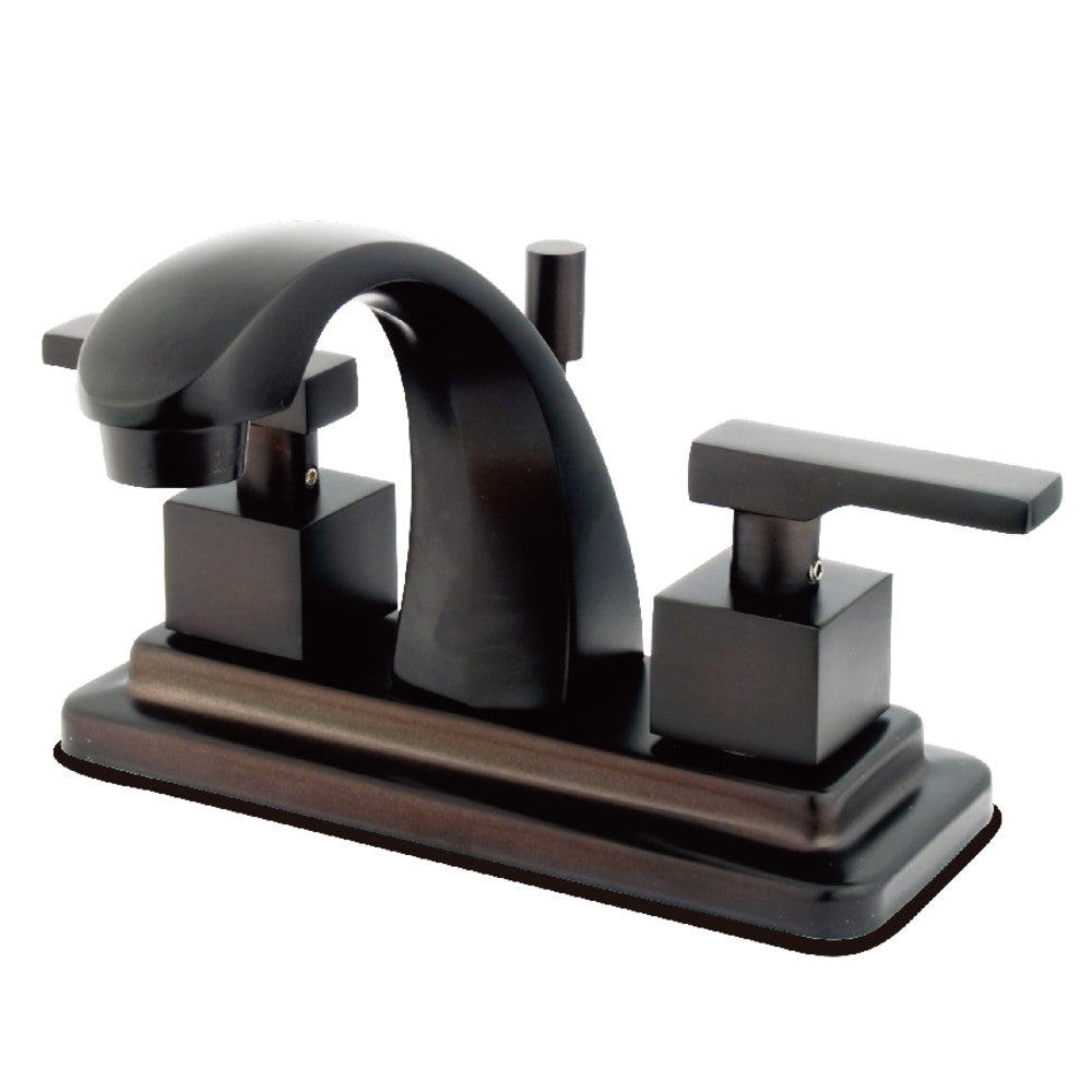 Executive 4 Inch Centerset Bathroom Faucet in Oil Rubbed Bronze