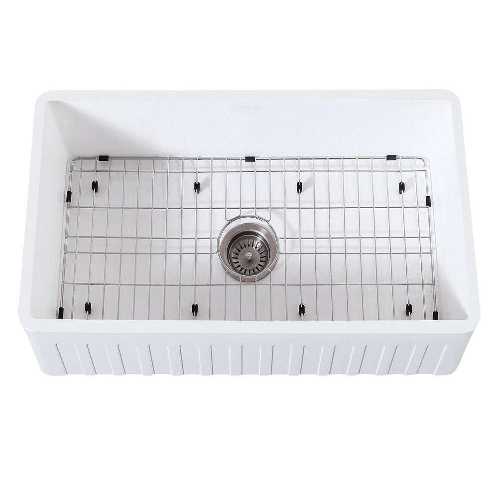 Arcticstone 30 Inch Farmhouse Kitchen Sink in White