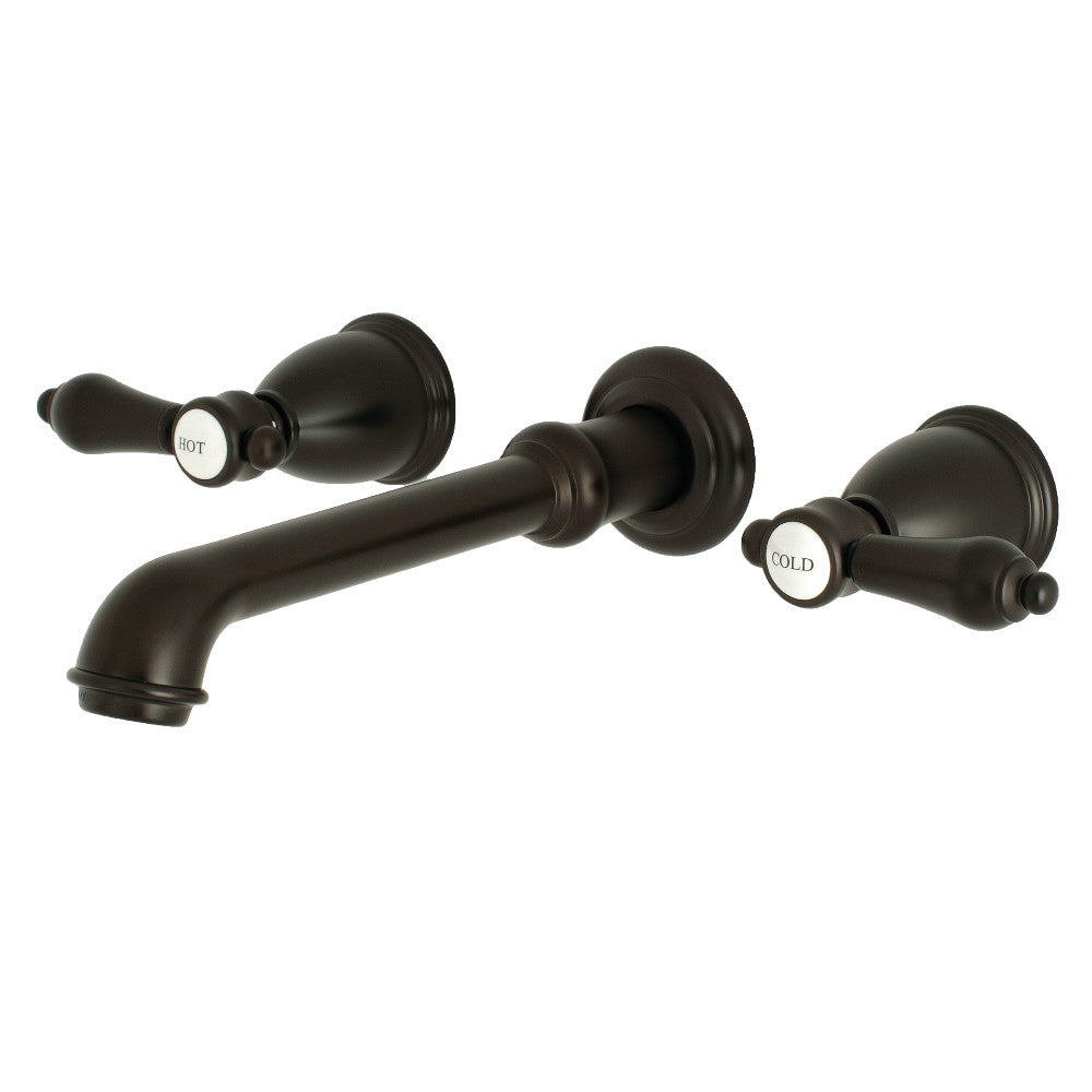 Heirloom Wall-Mount Bathroom Faucet in Oil Rubbed Bronze