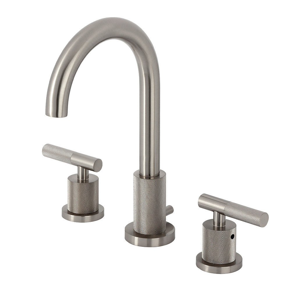 Convergent Widespread Bathroom Faucet in Brushed Nickel