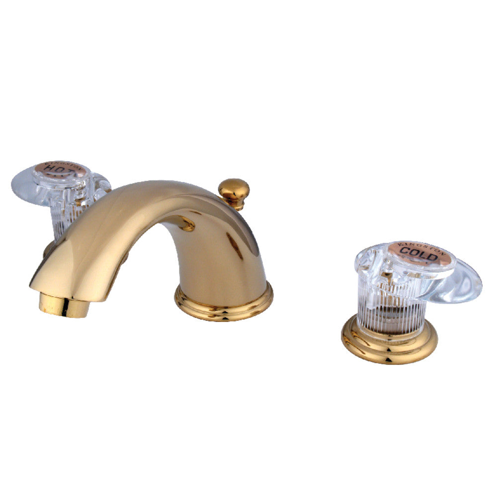 Magellan Widespread Bathroom Faucet in Polished Brass