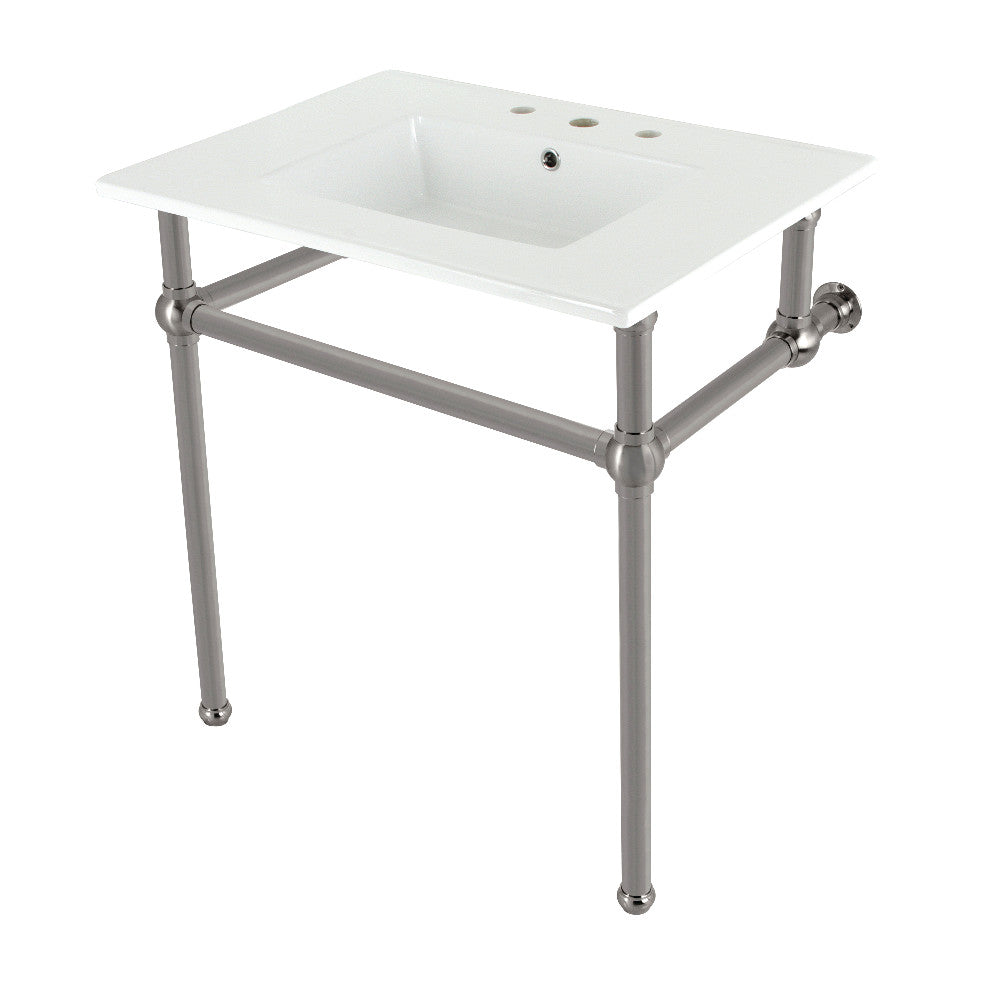 Templeton 31.13 Inch Console Sink in White