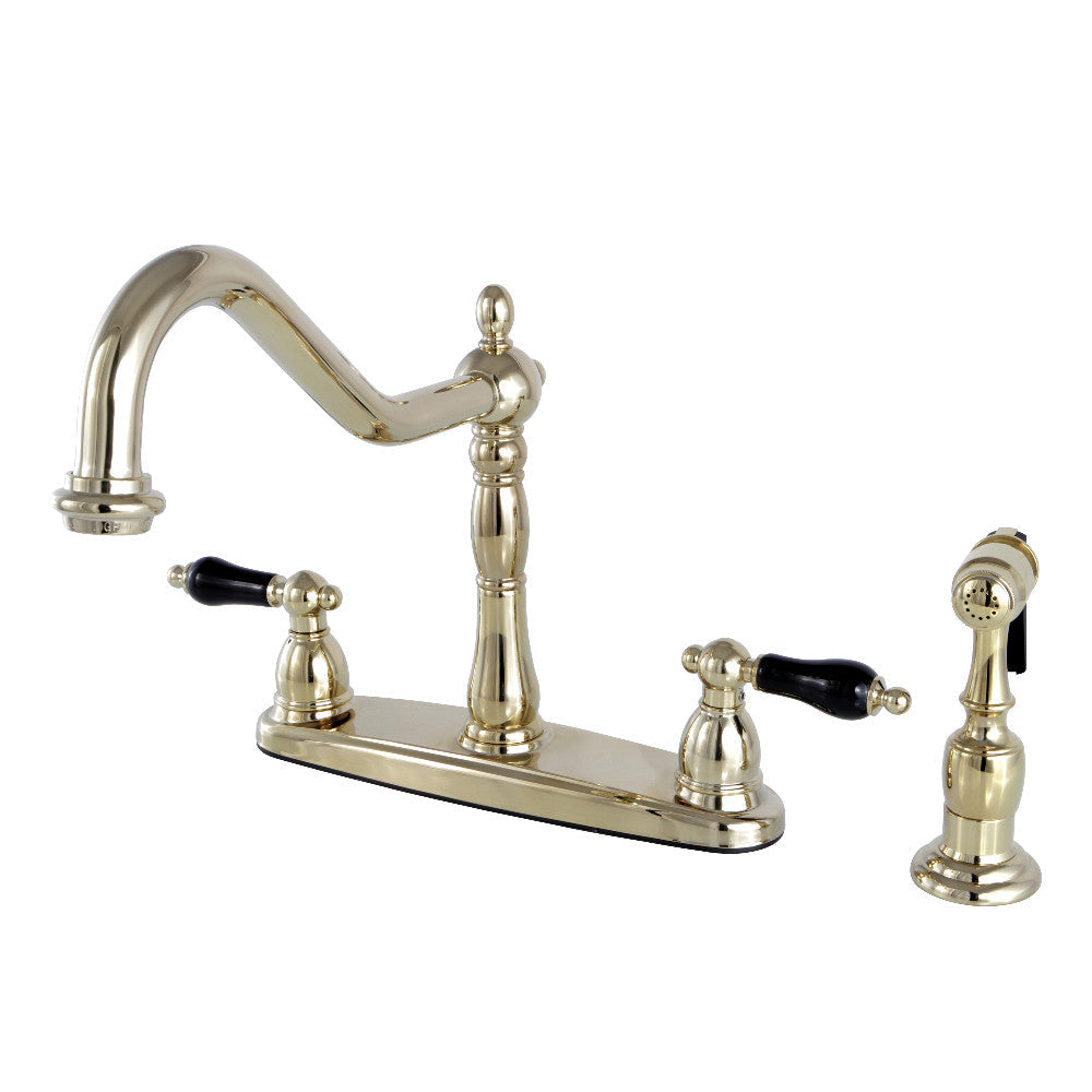 Duchess Centerset Kitchen Faucet in Polished Brass