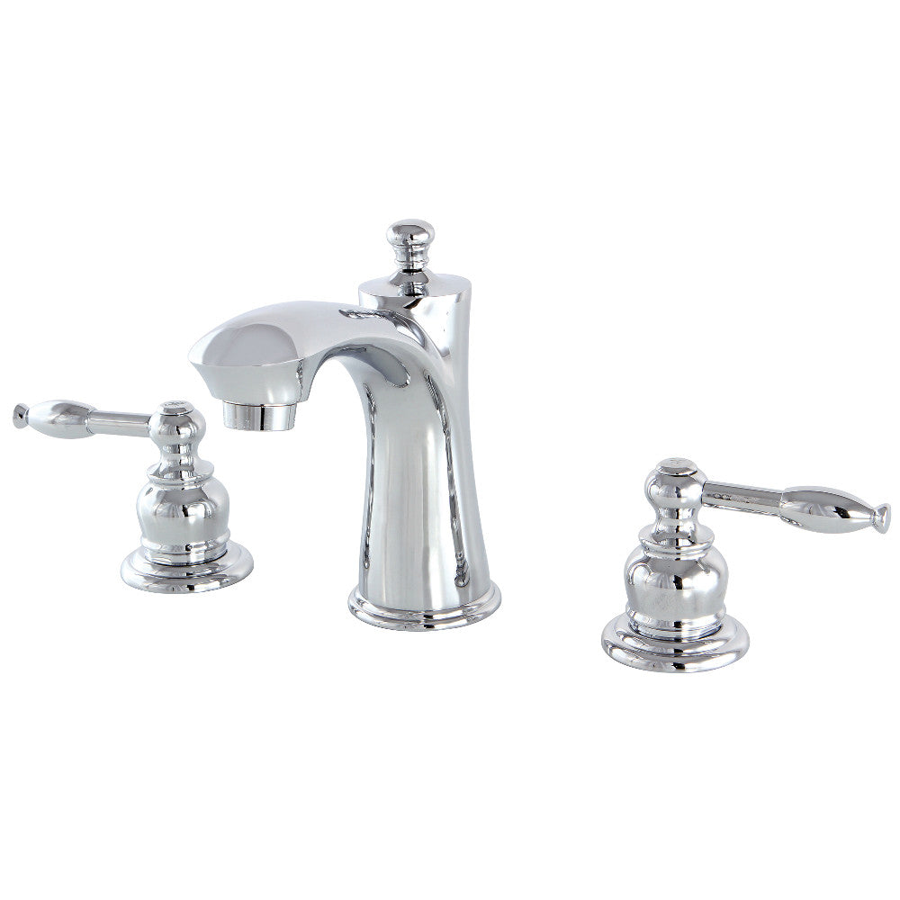 Knight Widespread Bathroom Faucet in Polished Chrome