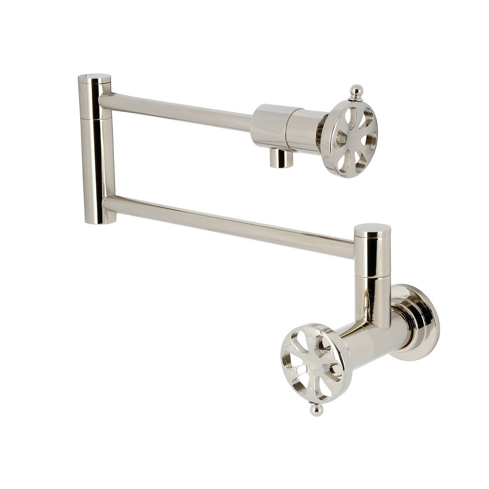 Belknap Pot Filler Faucet in Polished Nickel