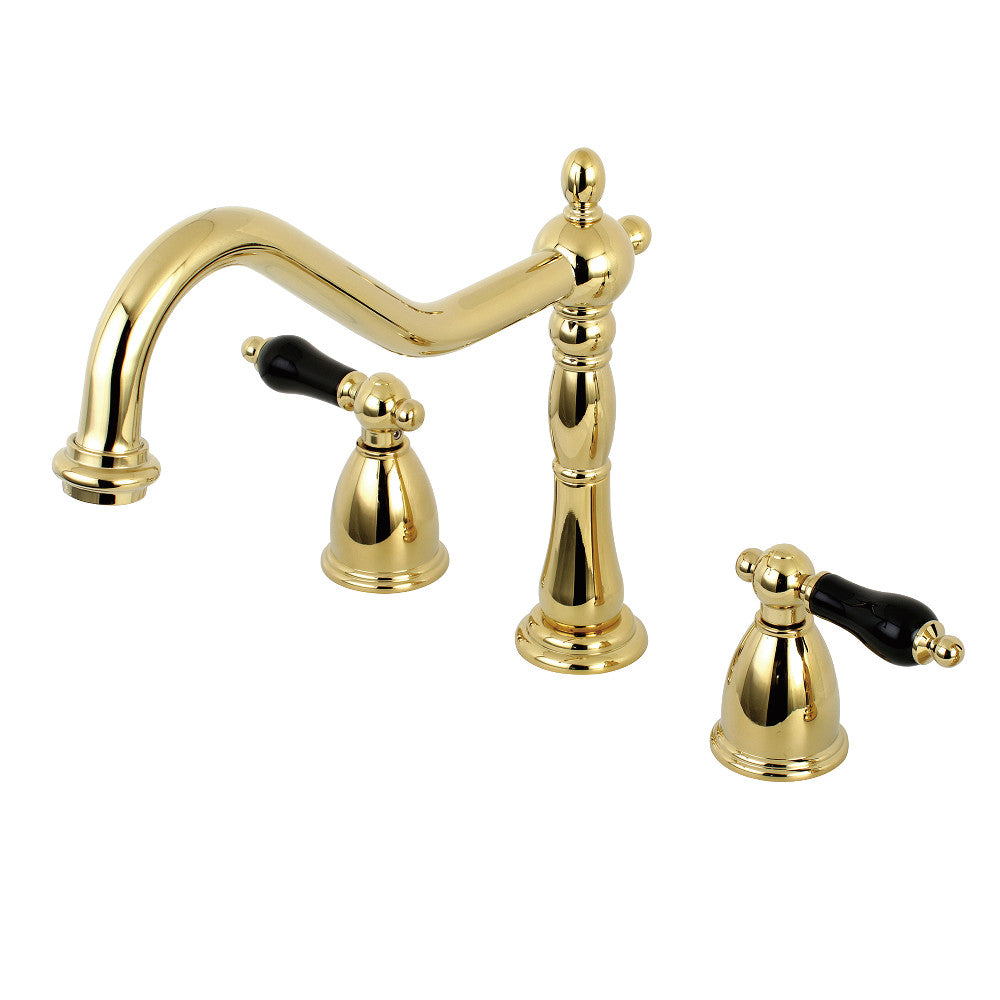 Duchess Widespread Kitchen Faucet in Polished Brass