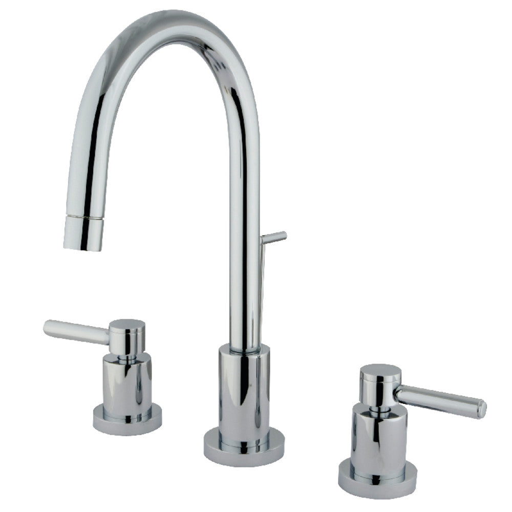 Concord Widespread Bathroom Faucet in Polished Chrome