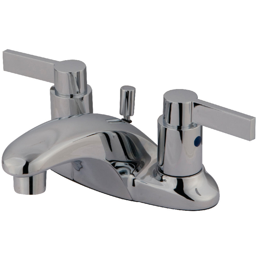 NuvoFusion 4 Inch Centerset Bathroom Faucet in Polished Chrome