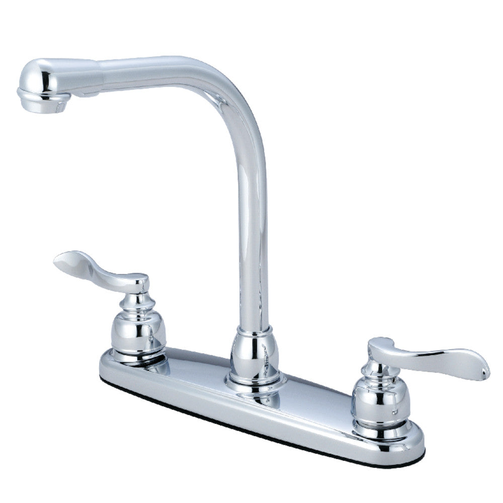 NuWave French Centerset Kitchen Faucet in Polished Chrome