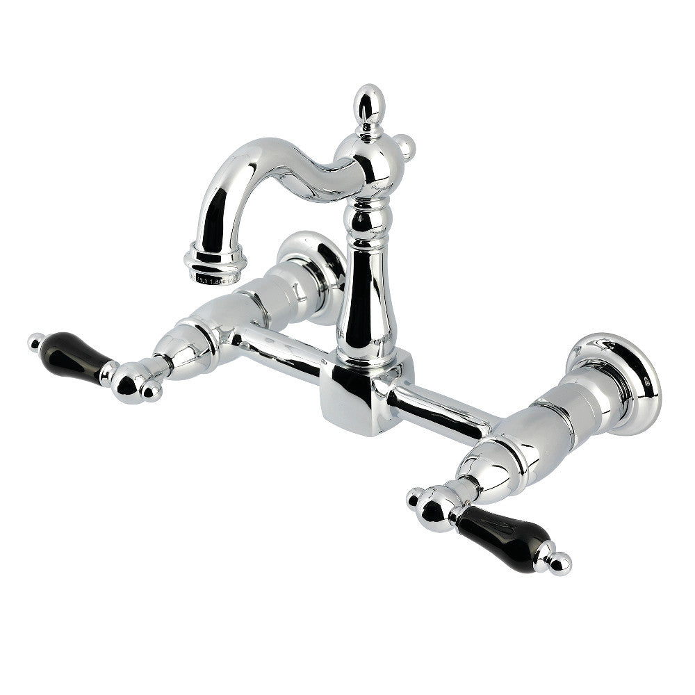 Duchess Wall Mount Kitchen Faucet in Polished Chrome
