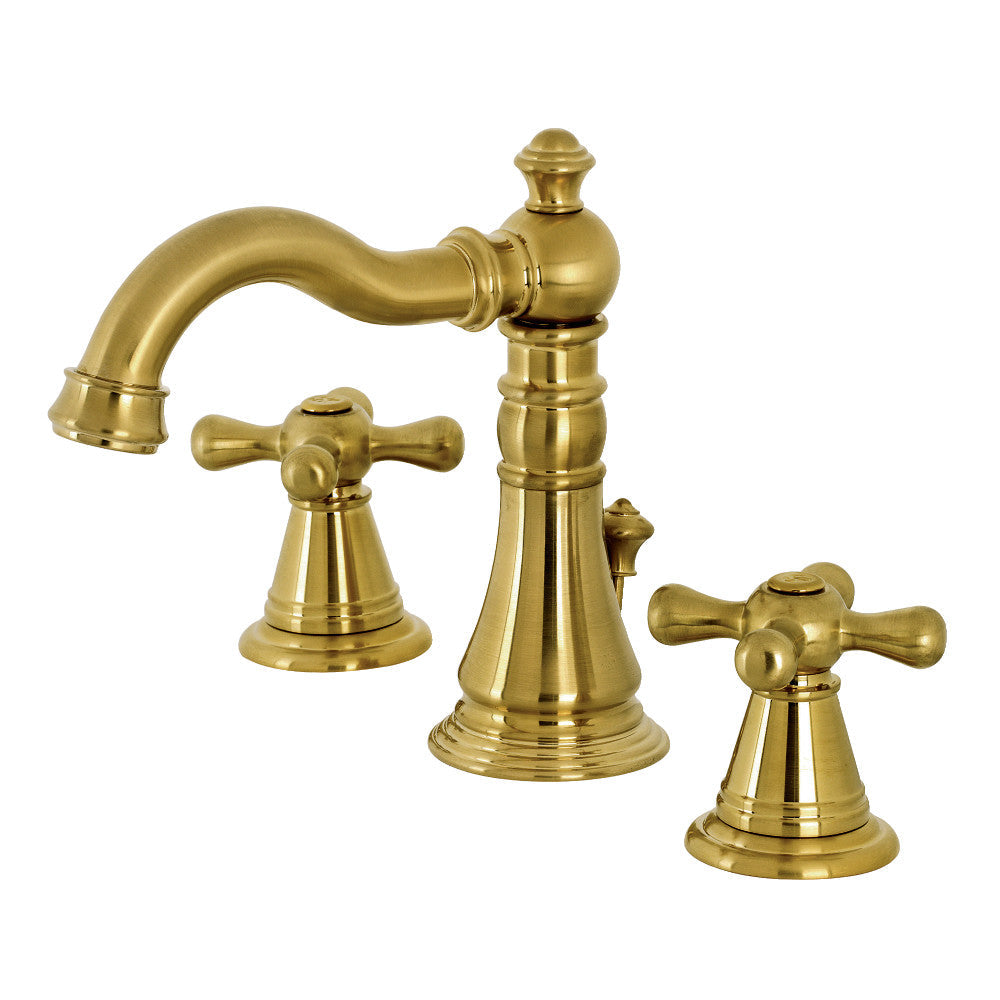 American Classic Widespread Bathroom Faucet in Brushed Brass