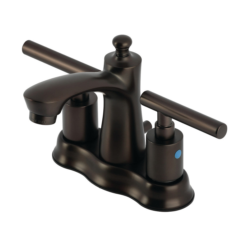 Manhattan 4 Inch Centerset Bathroom Faucet in Oil Rubbed Bronze