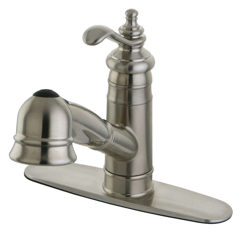 Templeton Pull-Out Kitchen Faucet in Brushed Nickel
