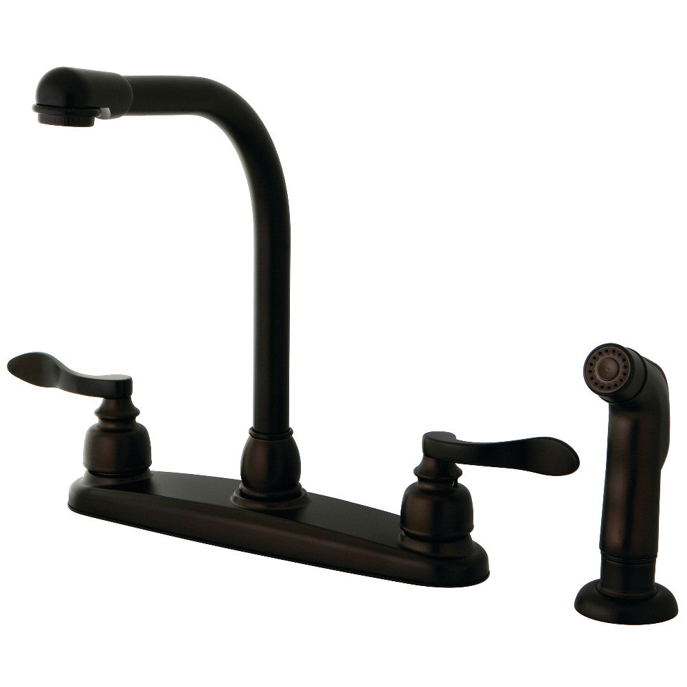 NuWave French Centerset Kitchen Faucet in Oil Rubbed Bronze