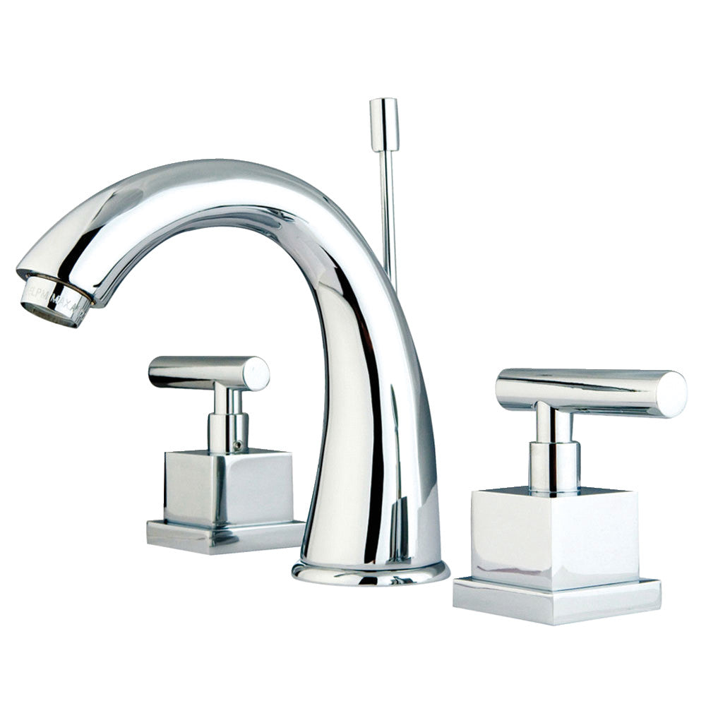 Claremont Widespread Bathroom Faucet in Polished Chrome