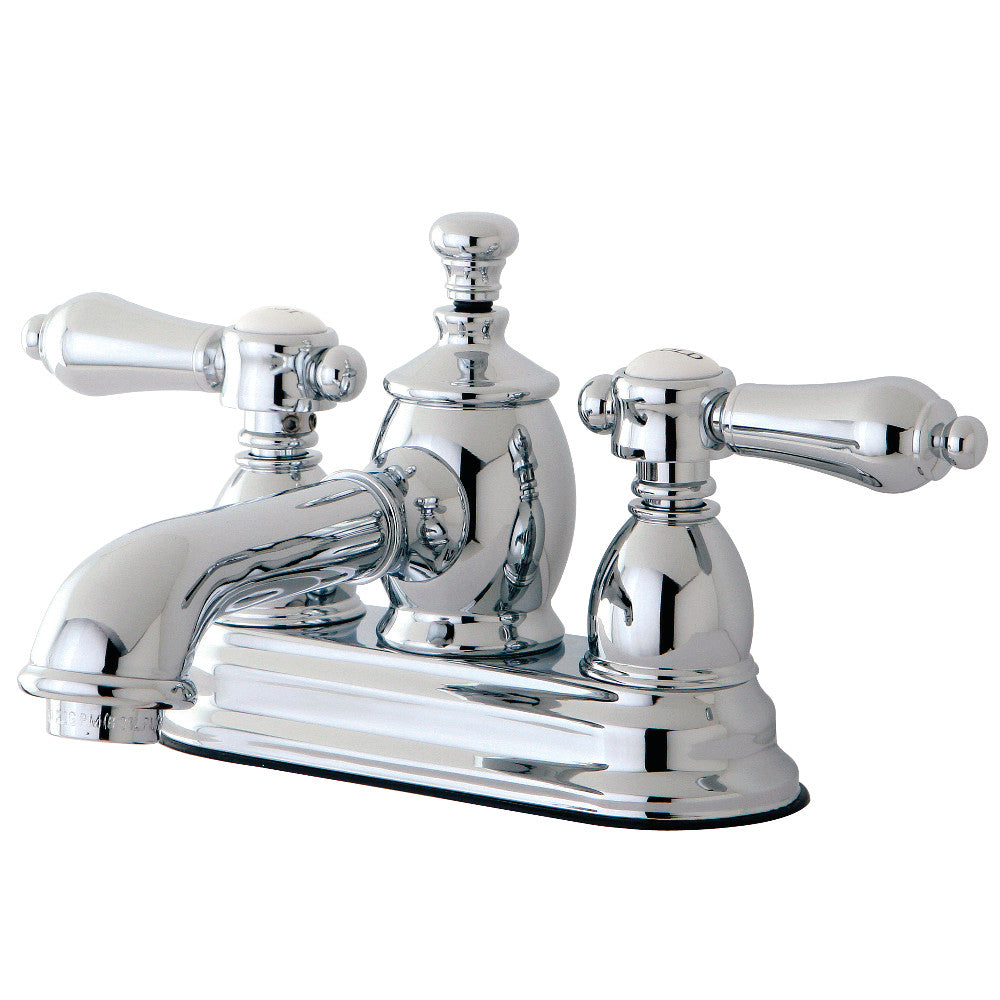 Heirloom 4 Inch Centerset Bathroom Faucet in Polished Chrome