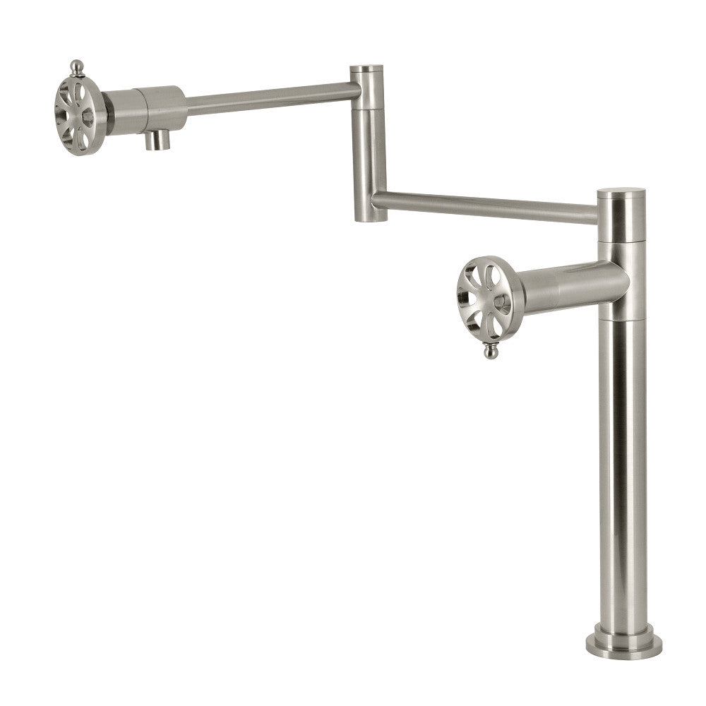 Belknap Pot Filler Faucet in Brushed Nickel