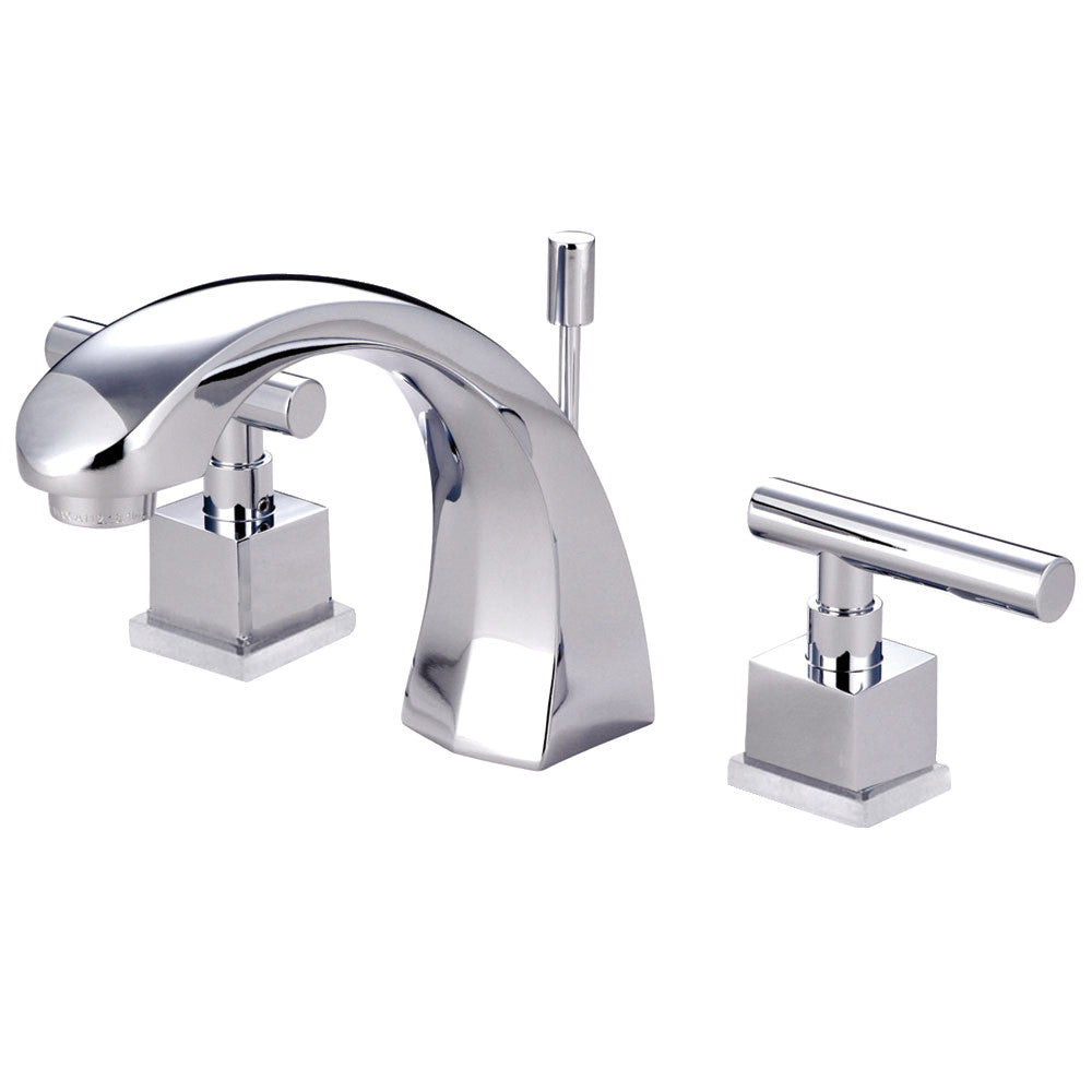 Claremont Widespread Bathroom Faucet in Polished Chrome
