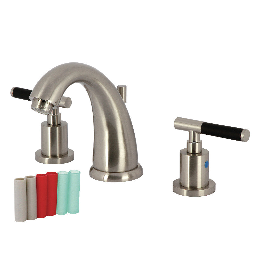 Kaiser Widespread Bathroom Faucet in Brushed Nickel