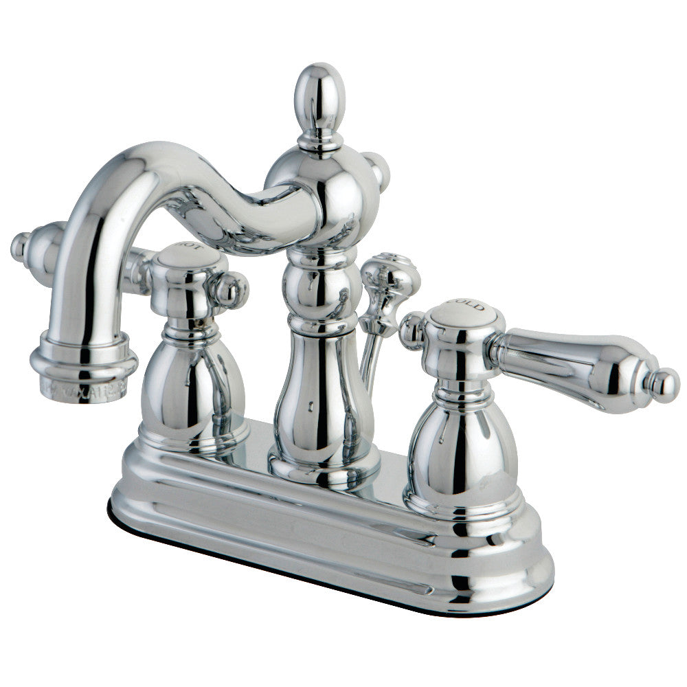 4 Inch Centerset Bathroom Faucet in Polished Chrome
