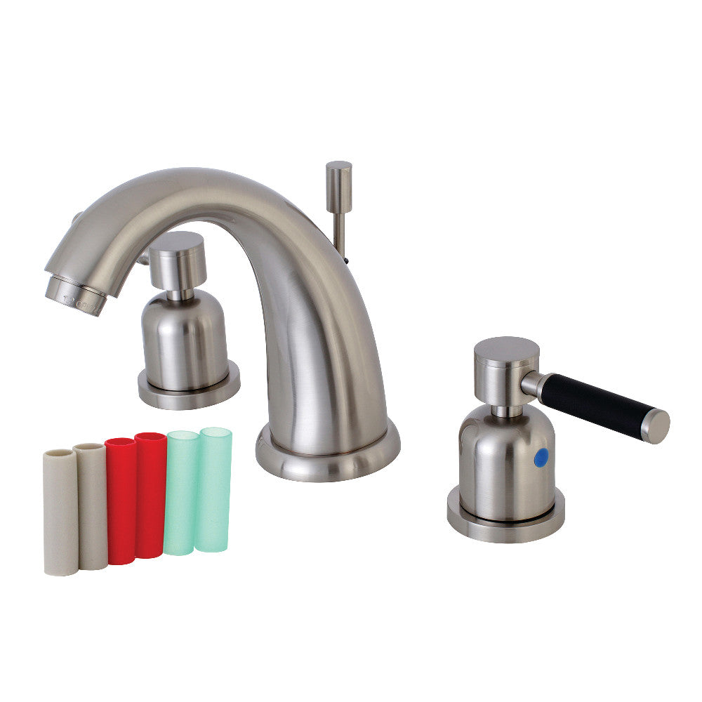 Kaiser Widespread Bathroom Faucet in Brushed Nickel