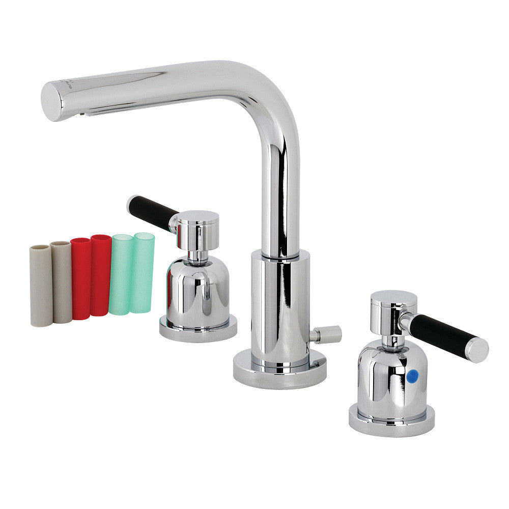 Kaiser Widespread Bathroom Faucet in Polished Chrome