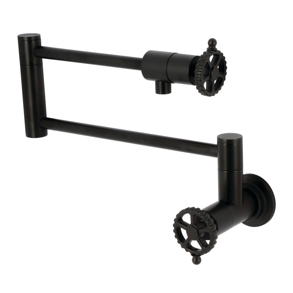 Fuller Pot Filler Faucet in Matte Black