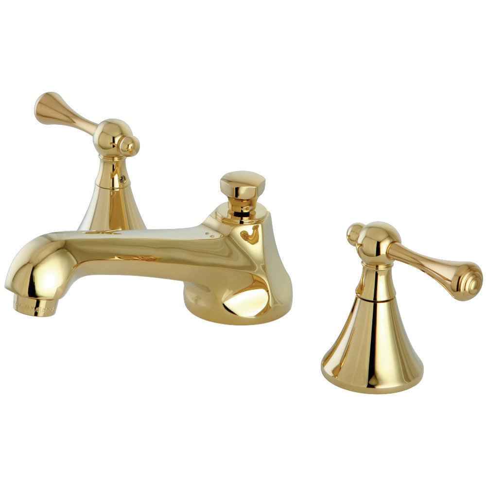 Widespread Bathroom Faucet in Polished Brass