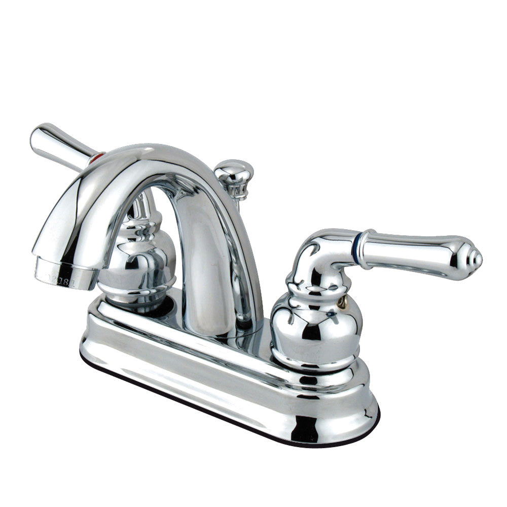 Naples 4 Inch Centerset Bathroom Faucet in Polished Chrome
