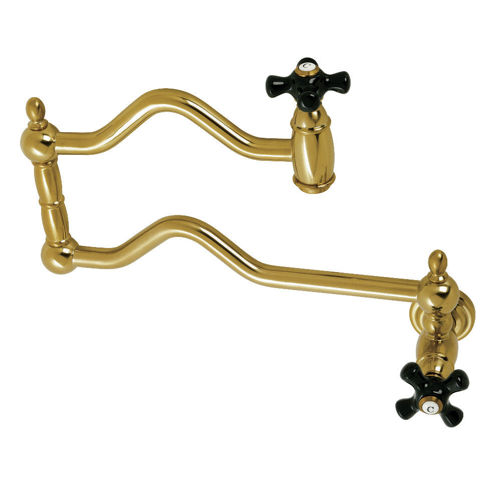 Duchess Pot Filler Faucet in Brushed Brass