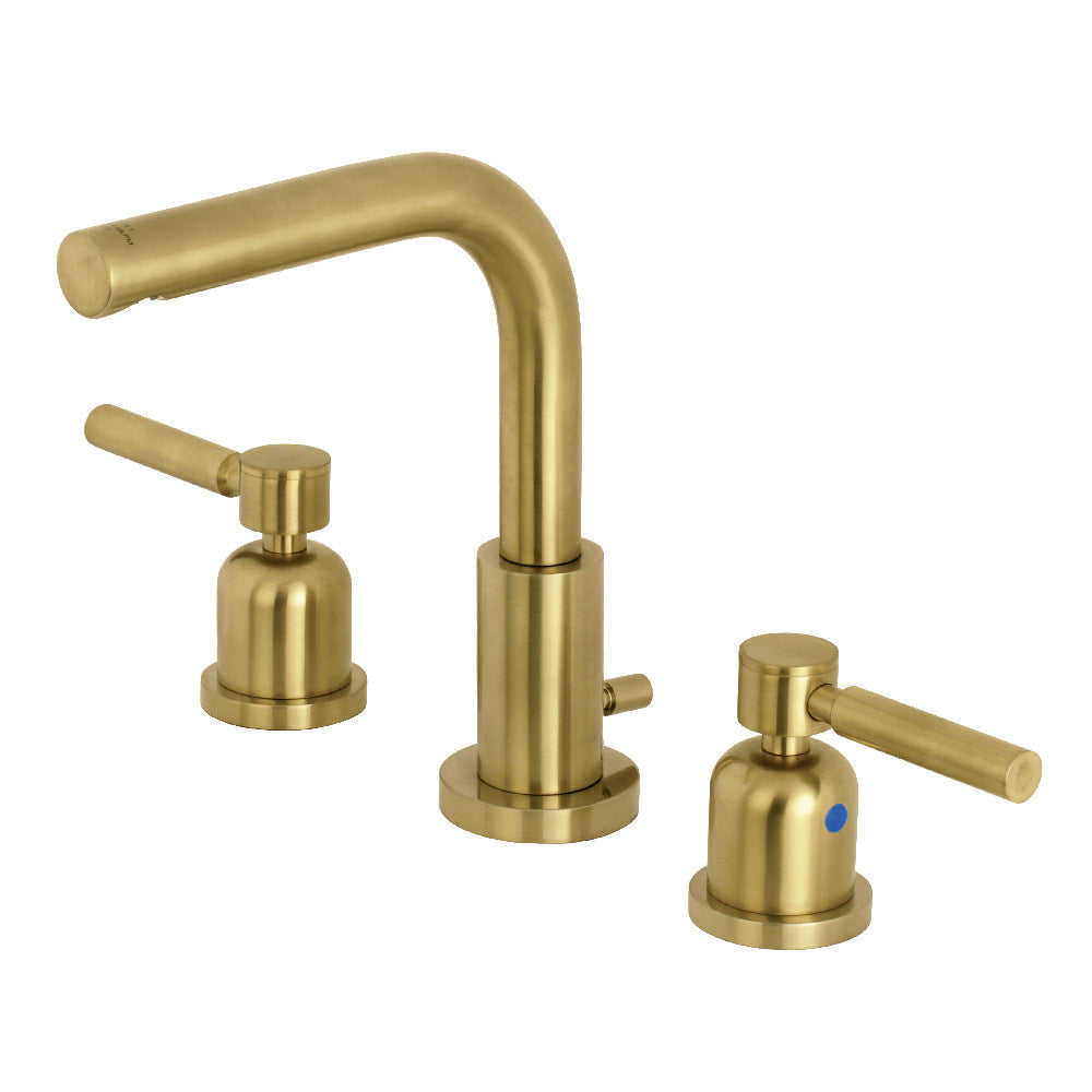 Concord Widespread Bathroom Faucet in Brushed Brass