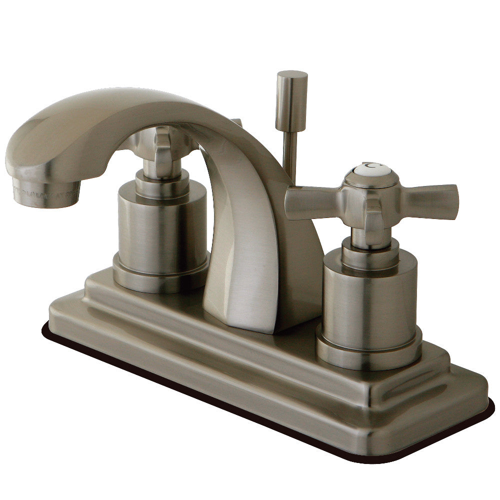 Millennium 4 Inch Centerset Bathroom Faucet in Brushed Nickel