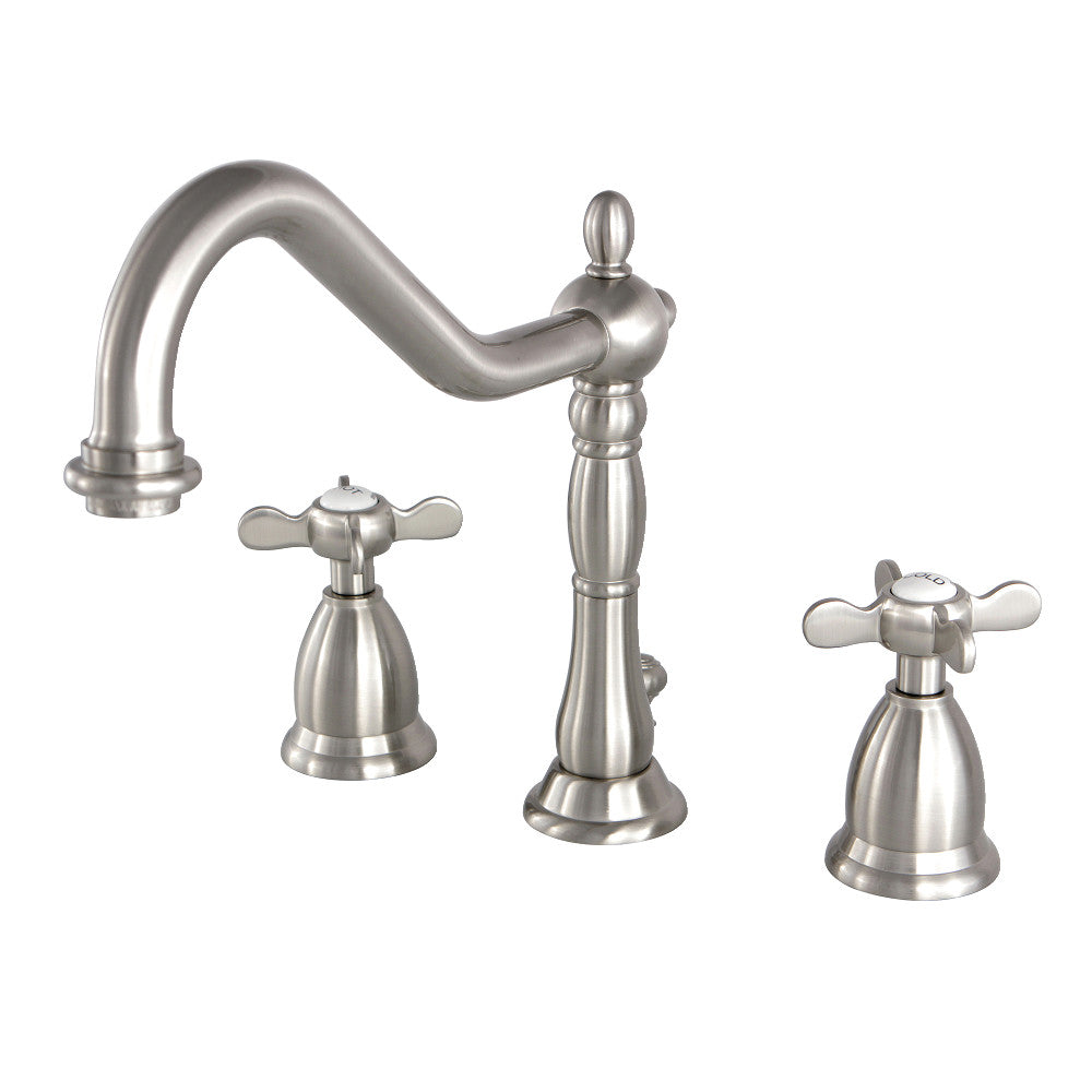 Essex Widespread Bathroom Faucet in Brushed Nickel