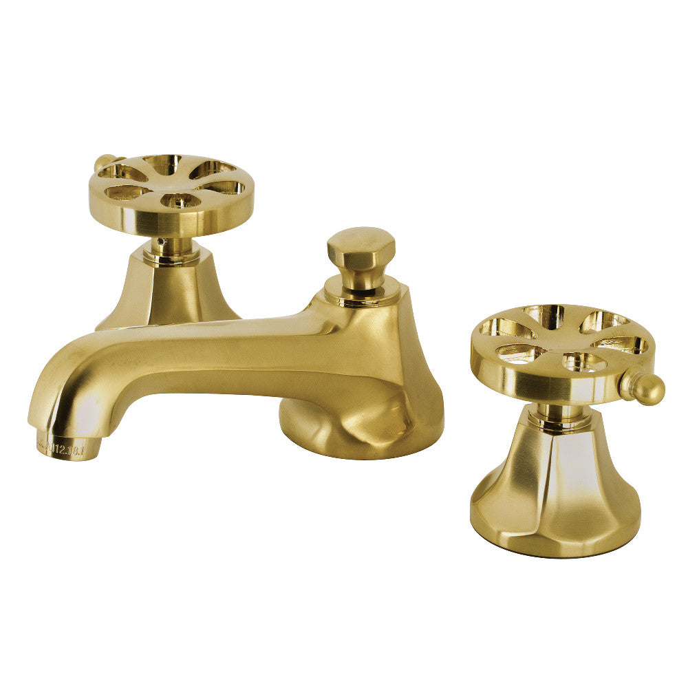 Belknap Widespread Bathroom Faucet in Brushed Brass